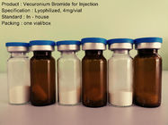 Βρωμίδιο Vecuronium μυοχαλαρωτικών ουσιών μυών για την έγχυση, έγχυση 4 mg/vial Vecuronium