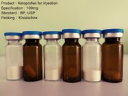 Έγχυση 100mg NSAIA Ketoprofen που ανασυγκροτεί τα κονιοποιημένα φάρμακα