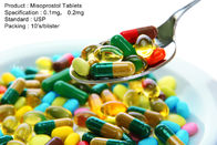 Προφορικά φάρμακα ταμπλετών 0.2mg Misoprostol